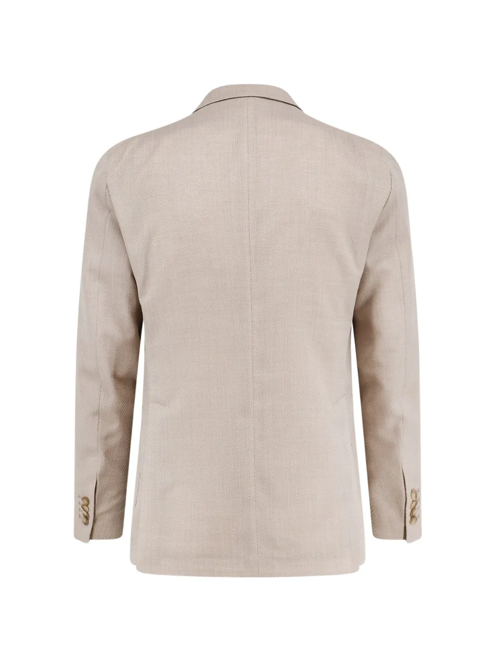Tagliatore Blazer met visgraat patroon Beige