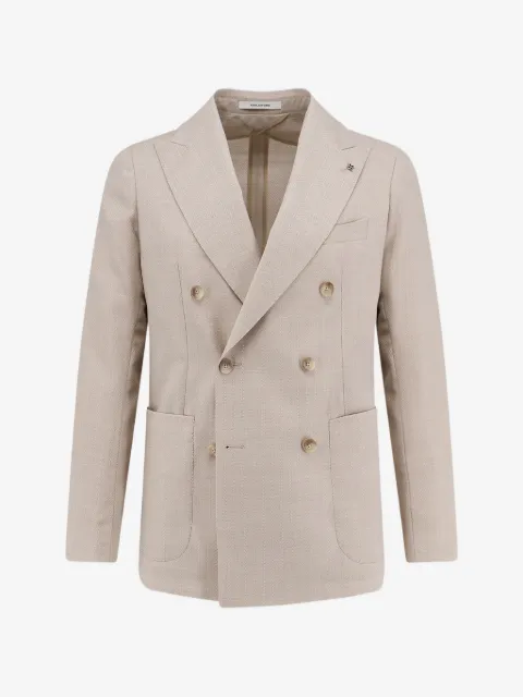 Tagliatore blazer croisé à motif de chevrons