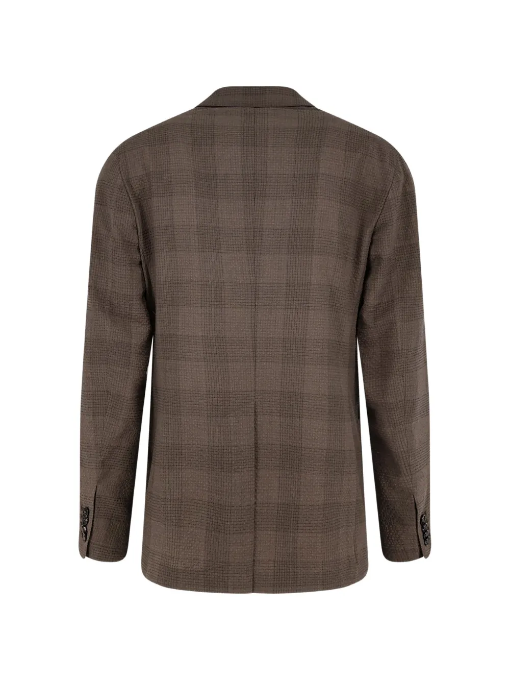 Tagliatore Geruite blazer Bruin
