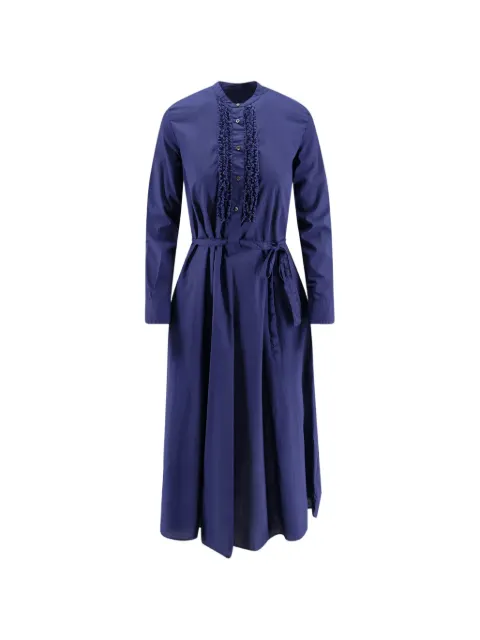 ASPESI ruffled tie dress