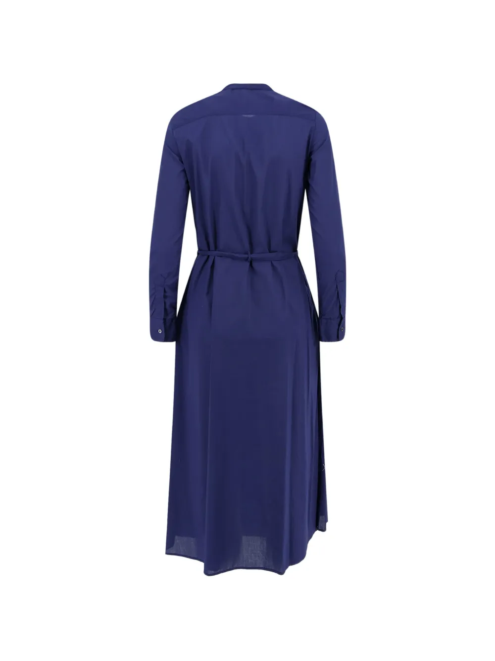  Aspesi Ruffled Tie Dress - Blue 