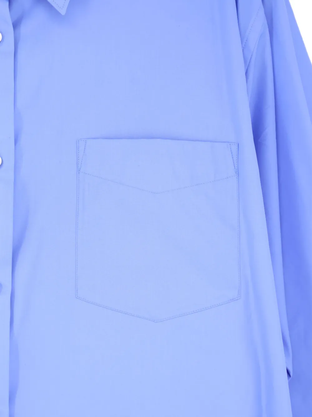 ASPESI Overhemd met opgestikte zak Blauw