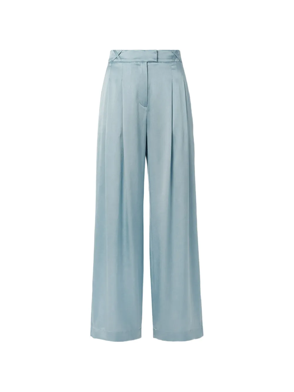 Semicouture pleated wide-leg trousers - Blu