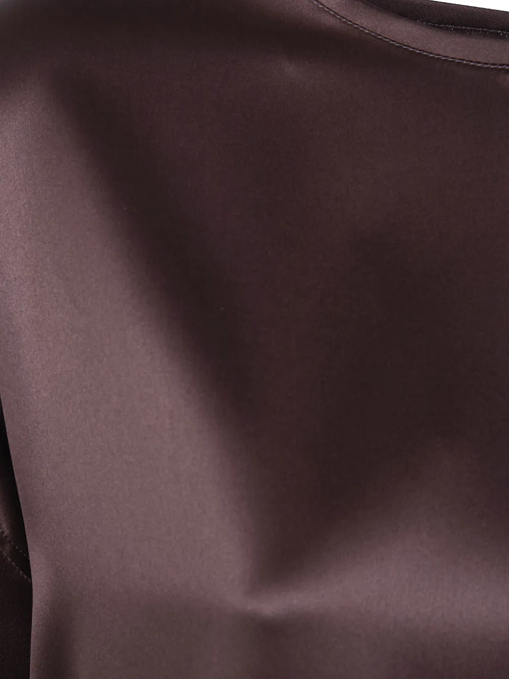 Brunello Cucinelli Satijnen shirt Bruin