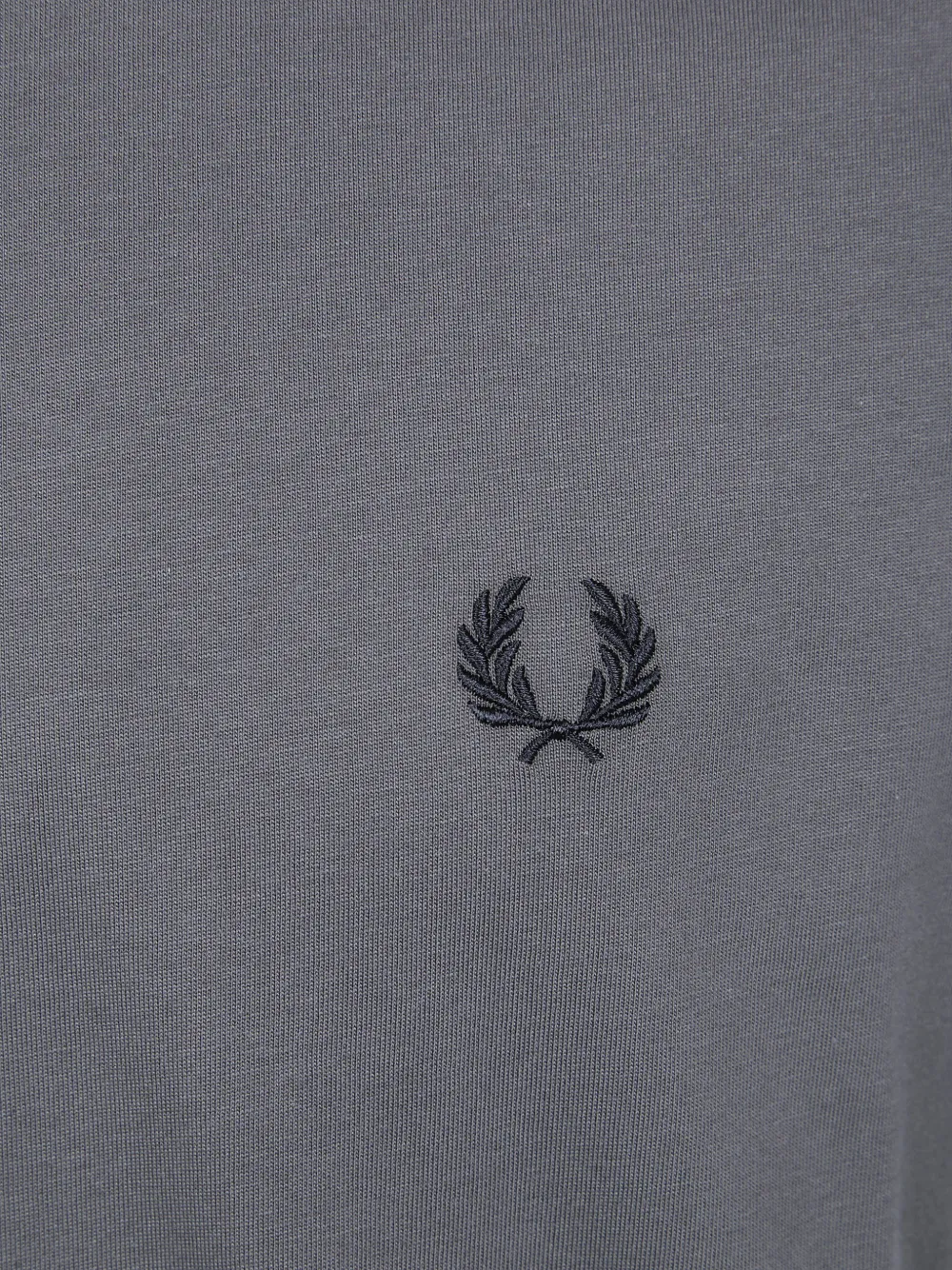  Fred Perry Logo-embroidered T-shirt - Grey 