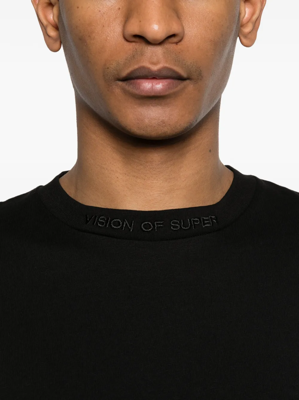 Vision Of Super T-shirt met logoprint Zwart