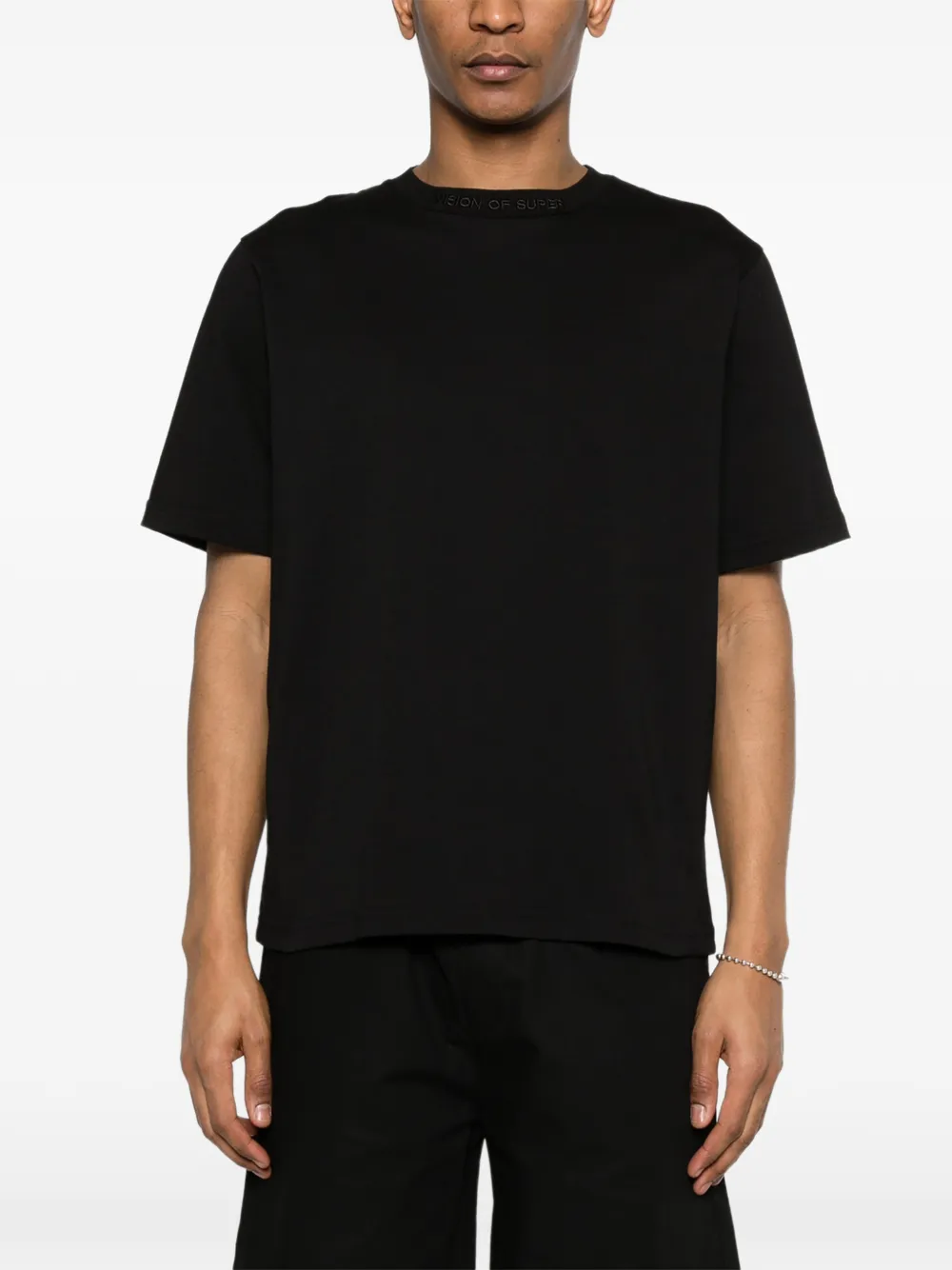 Vision Of Super T-shirt met logoprint Zwart