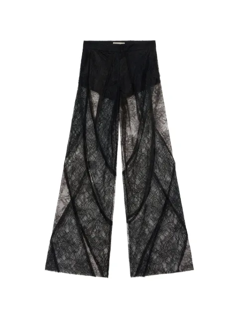 Blumarine pantalones de encaje