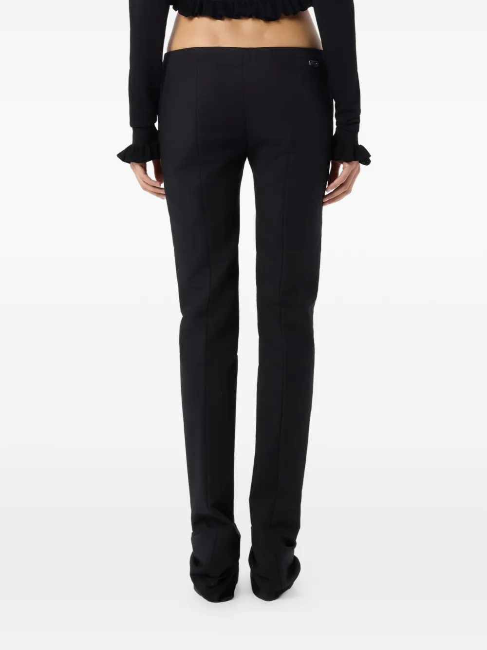 Blumarine Broek met ritssluiting Zwart