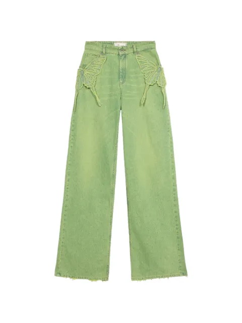 Blumarine butterfly jeans