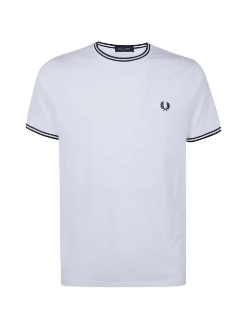 Fred Perry logo-embroidered T-shirt