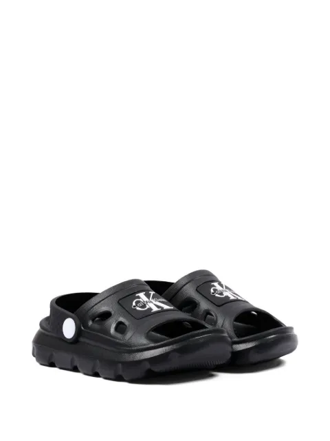 Calvin Klein Kids logo-embossed sandals