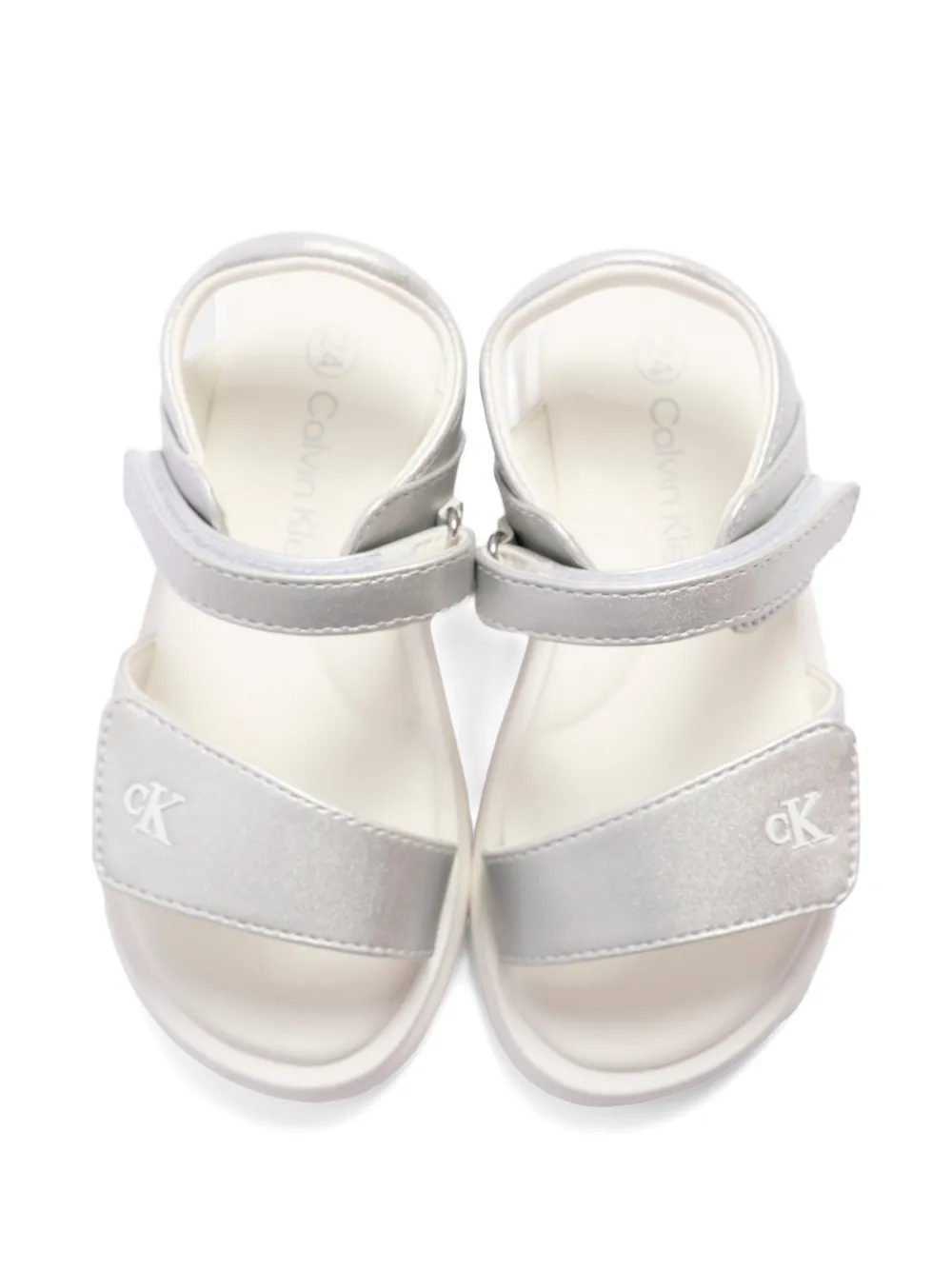 Logo-Lettering Sandals