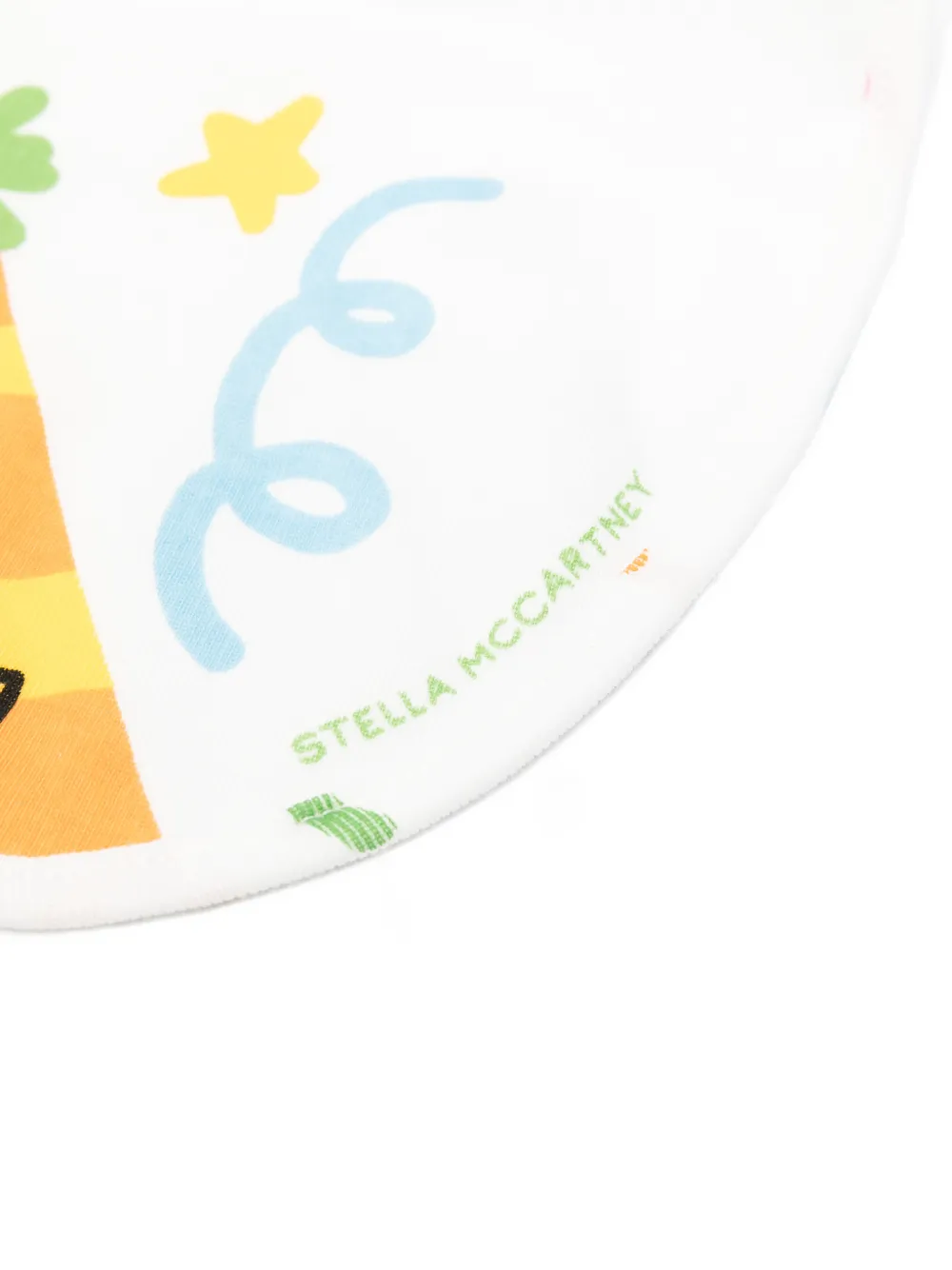 Stella Mccartney Kids Printed Bib - White 