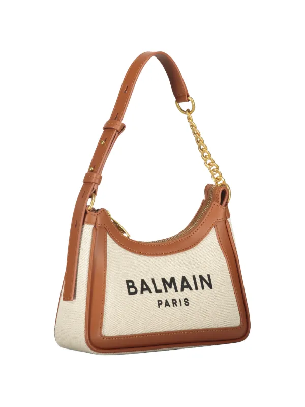 Balmain B-Army Logo Shoulder Bag | Neutrals | FARFETCH