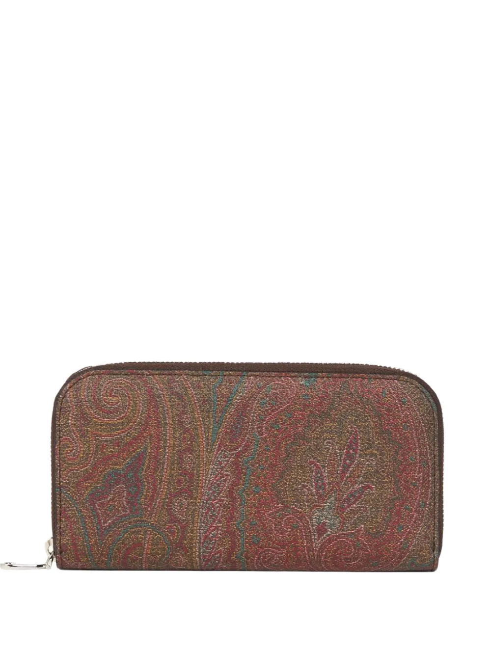 ETRO Arnica zip-around wallet - Marrone