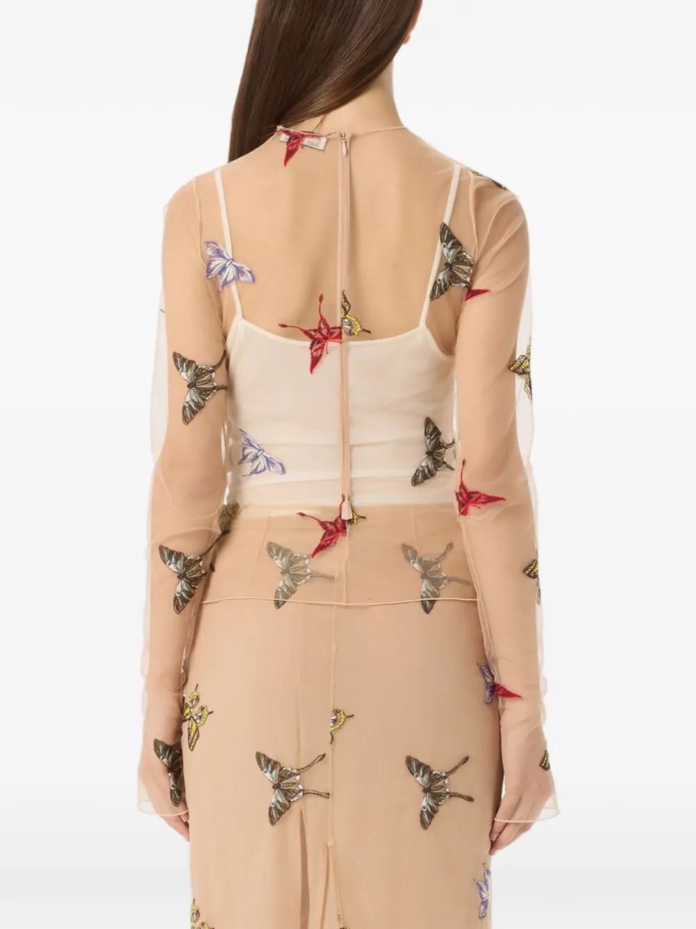 Blumarine Tulen blouse Beige