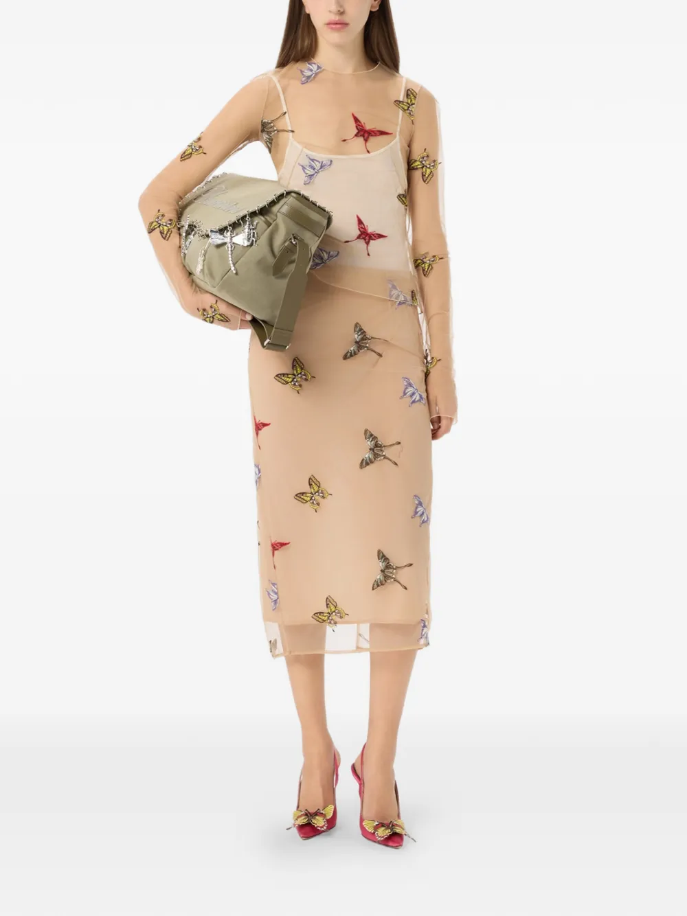 Blumarine Tulen blouse Beige