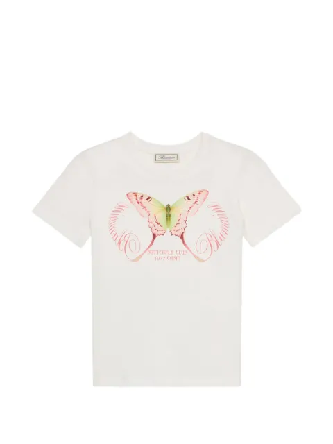 Blumarine playera con mariposas estampadas
