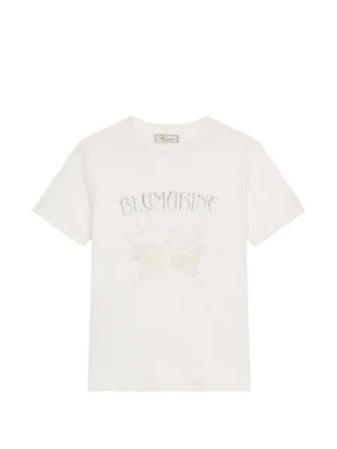 Blumarine playera con mariposas estampadas