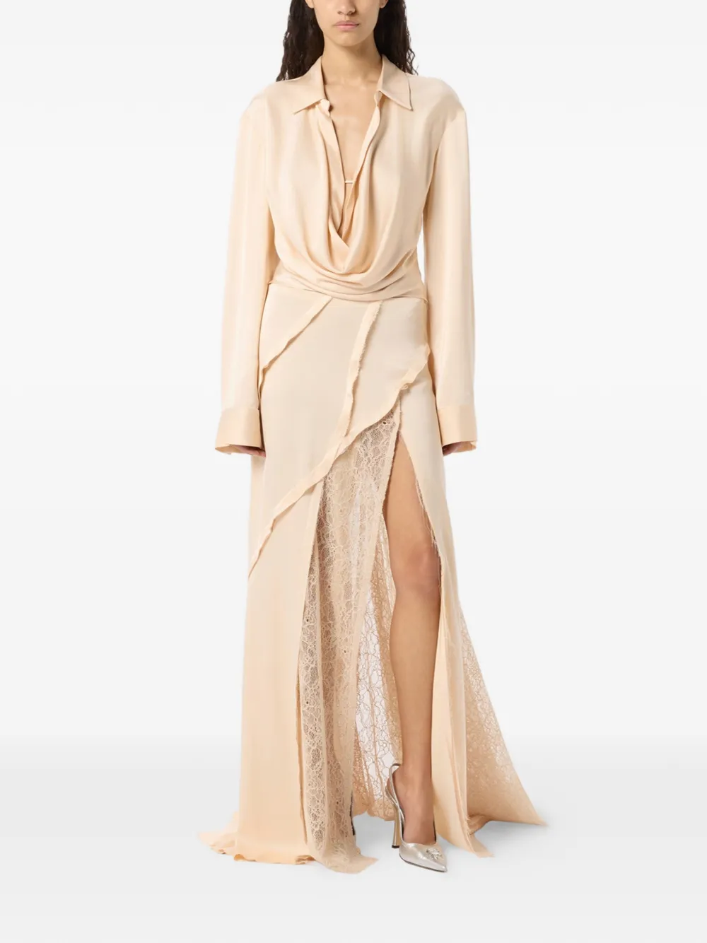  Blumarine Long-sleeves Blouse - Neutrals 