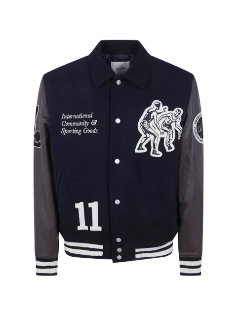 Les Deux basket varsity jacket