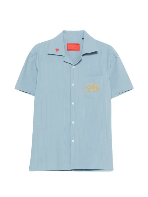 Vision Of Super logo-embroidered shirt