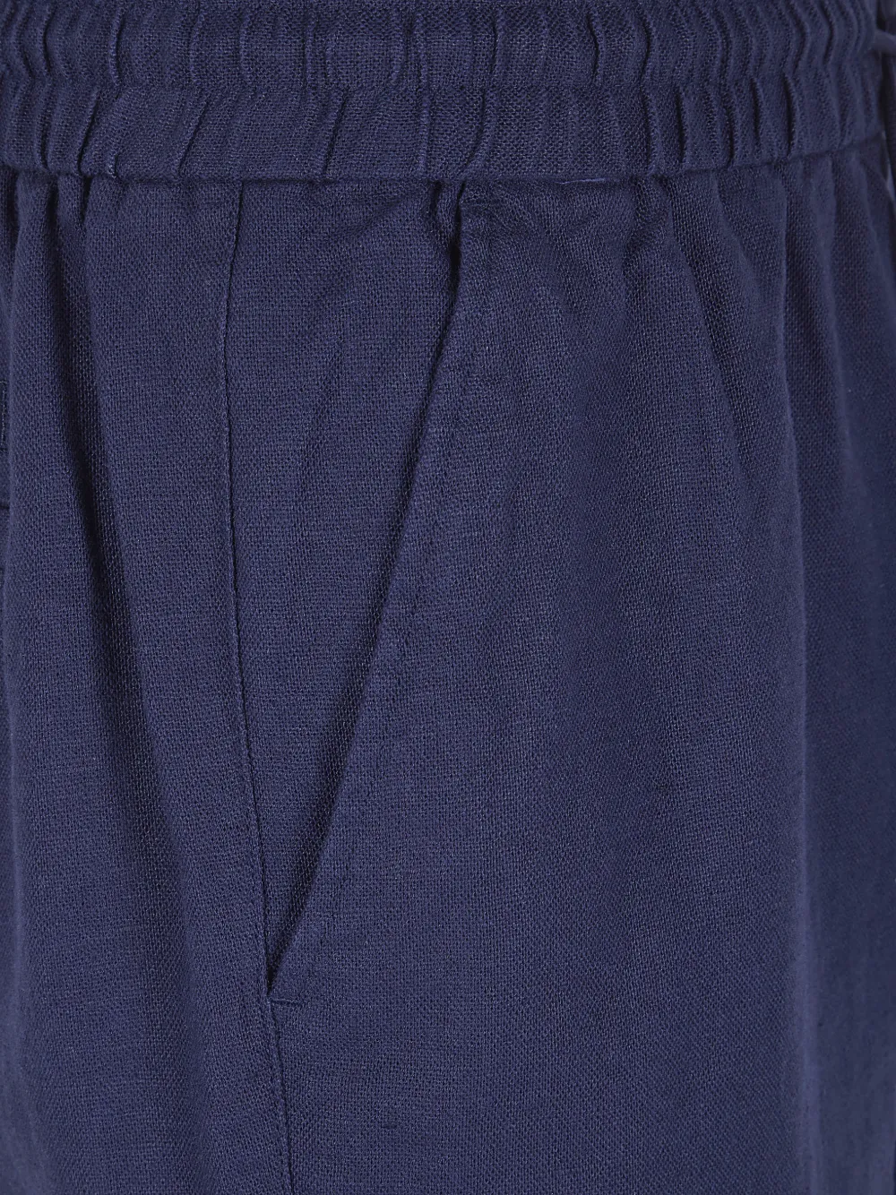  Les Deux Otto Drawstring Shorts - Blue 