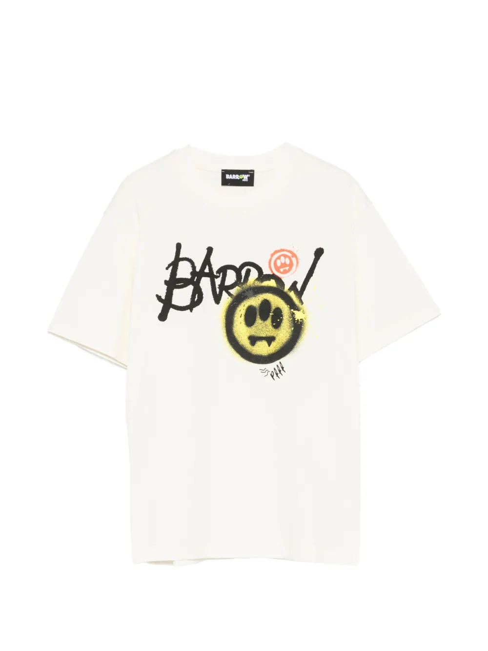 Barrow kids logo-print T-shirt - Toni neutri