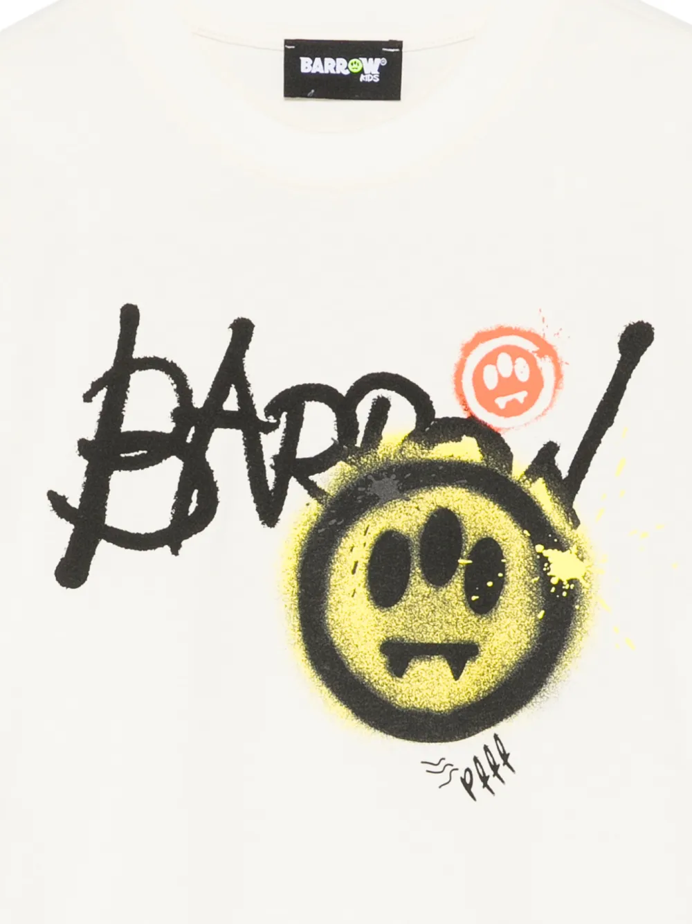 Barrow kids T-shirt met logoprint Beige