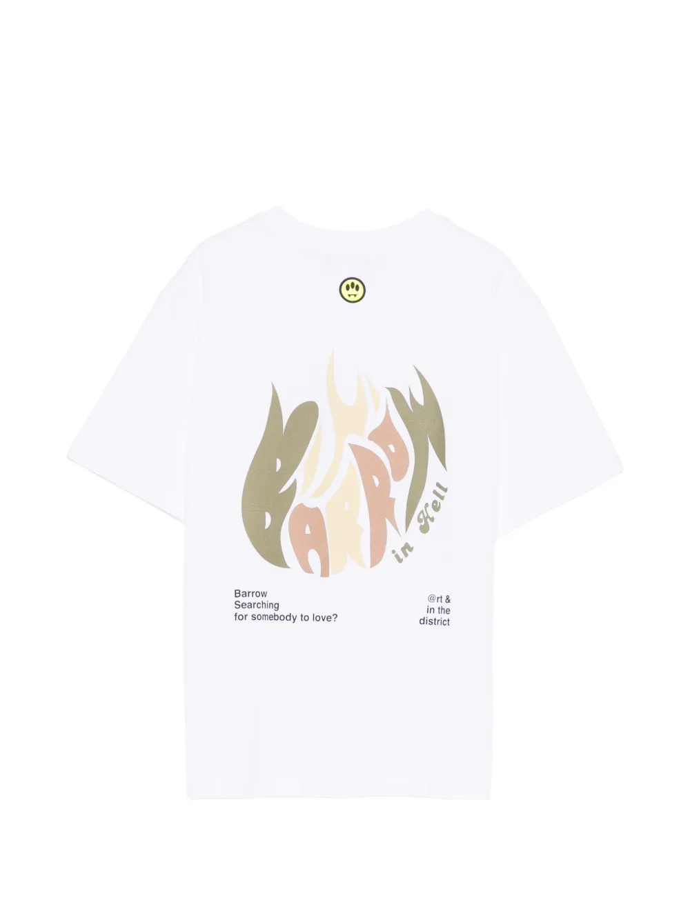 Barrow Graphic-print T-shirt In White