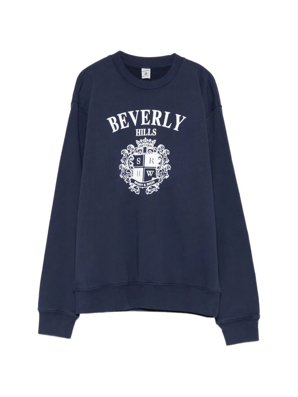 Sporty & Rich graphic-print sweatshirt - Blu