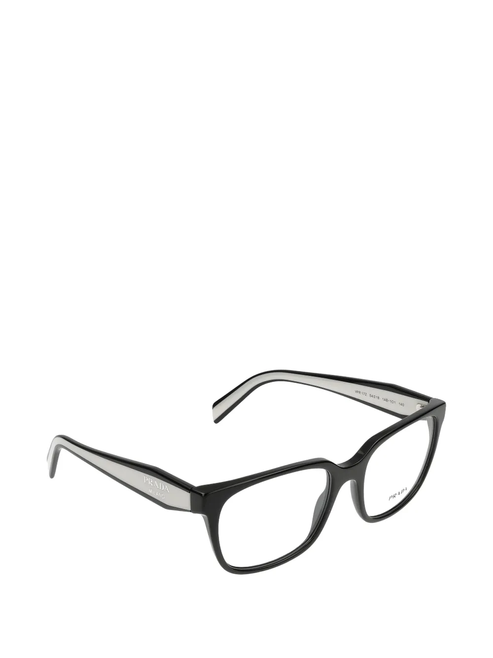  Prada Rectangle-frame Glasses - Black 
