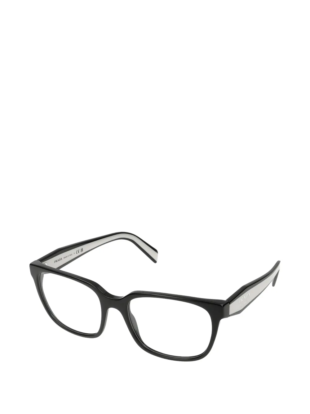  Prada Rectangle-frame Glasses - Black 