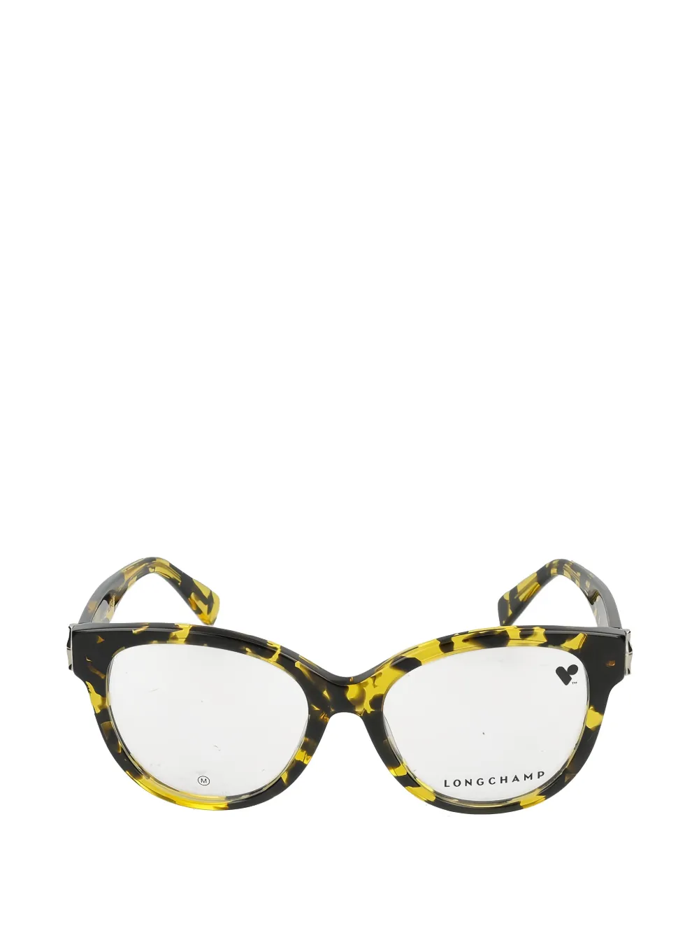 Longchamp Browline-frame Glasses In Yellow
