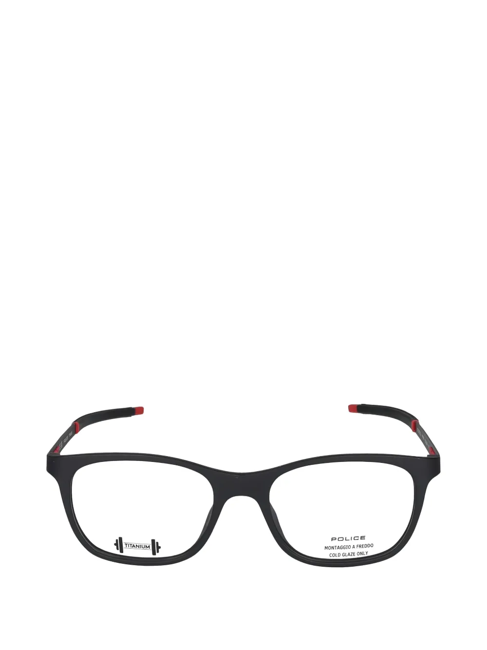 Police Round Eyeglasses In Black