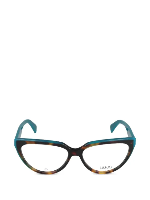 LIU JO cat-eye tortoise eyeglasses