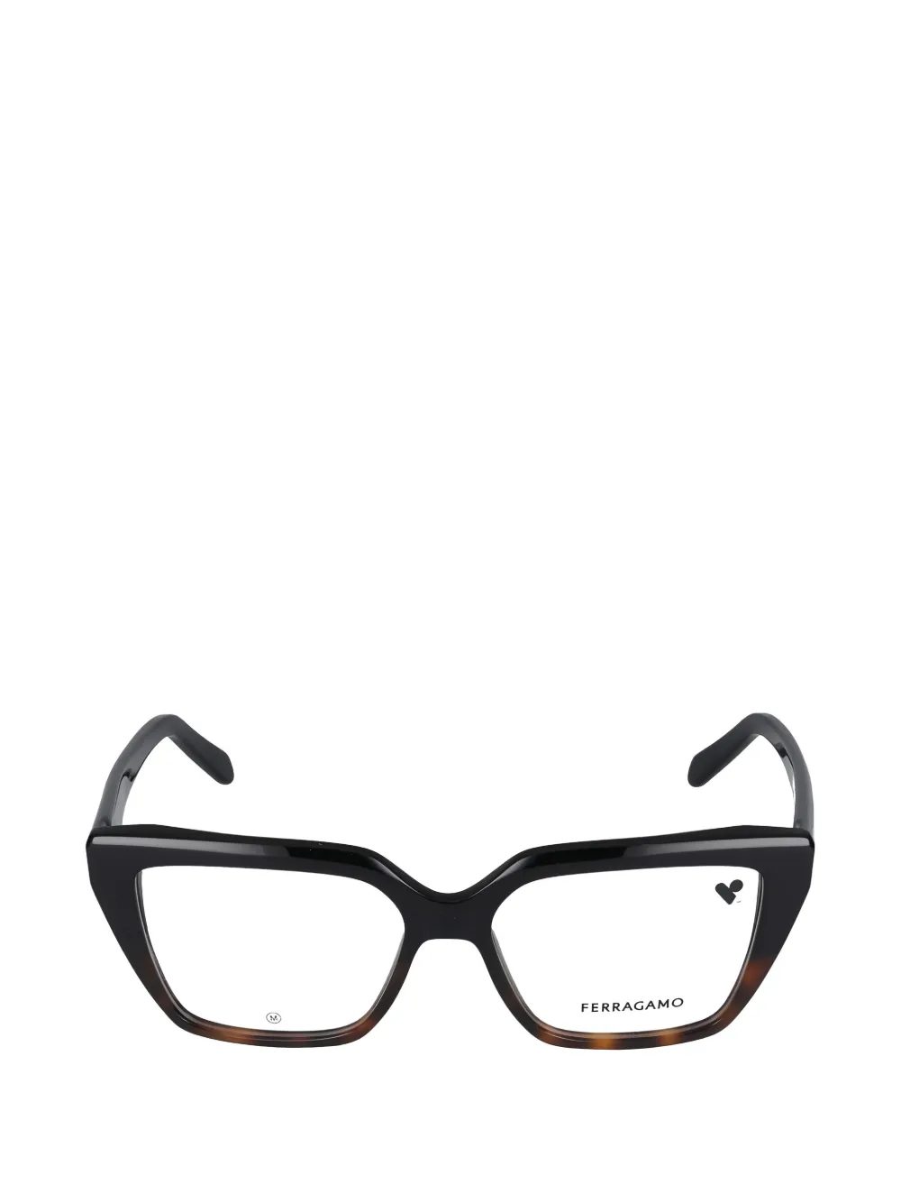 Ferragamo Cat-eye Glasses In Black