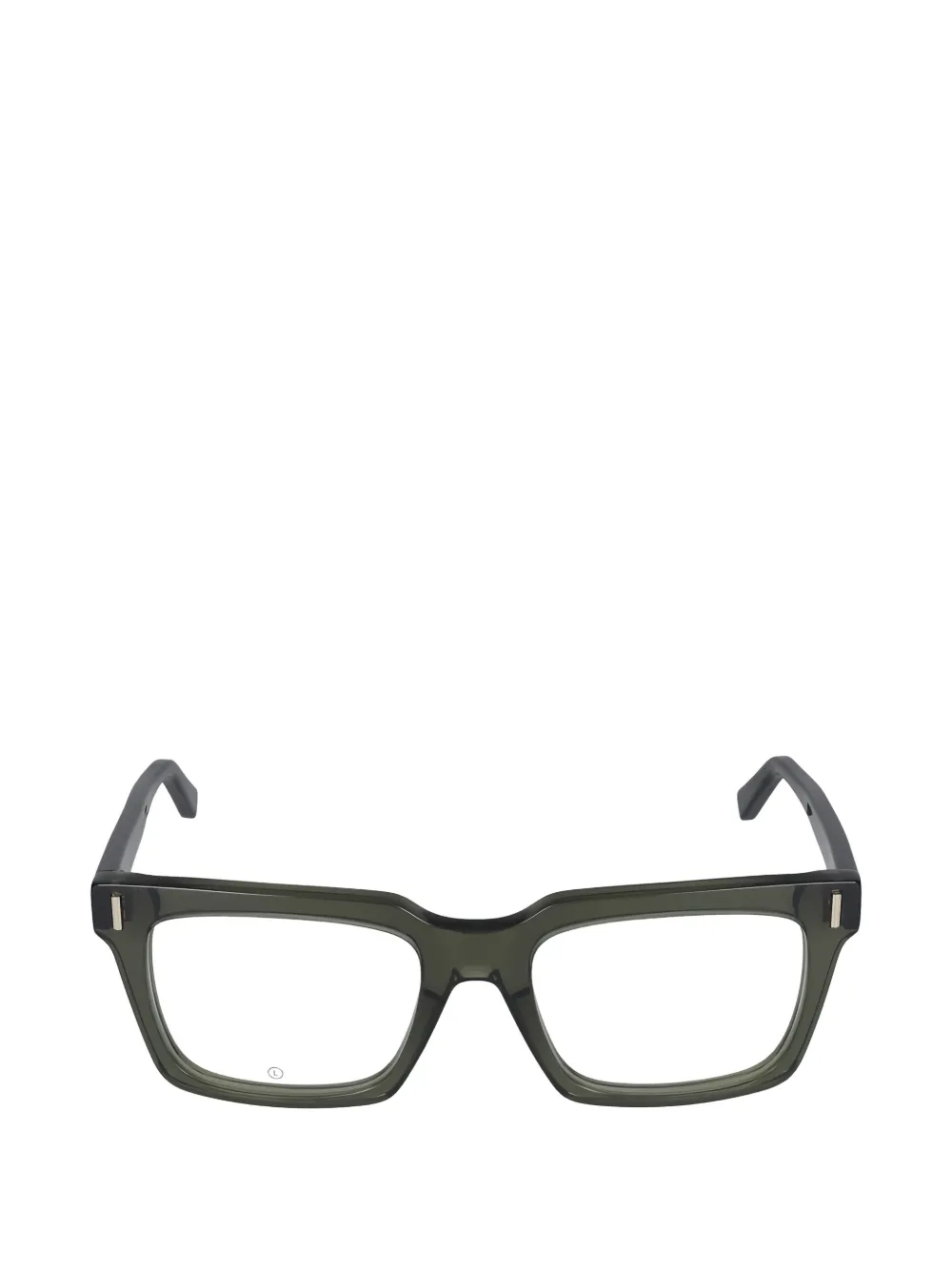 Ferragamo Square Frame Glasses In Black