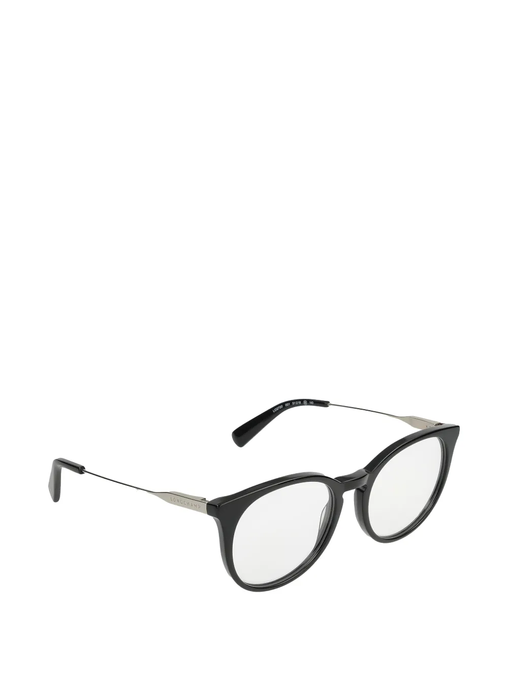  Longchamp Oval-frame Glasses - Black 