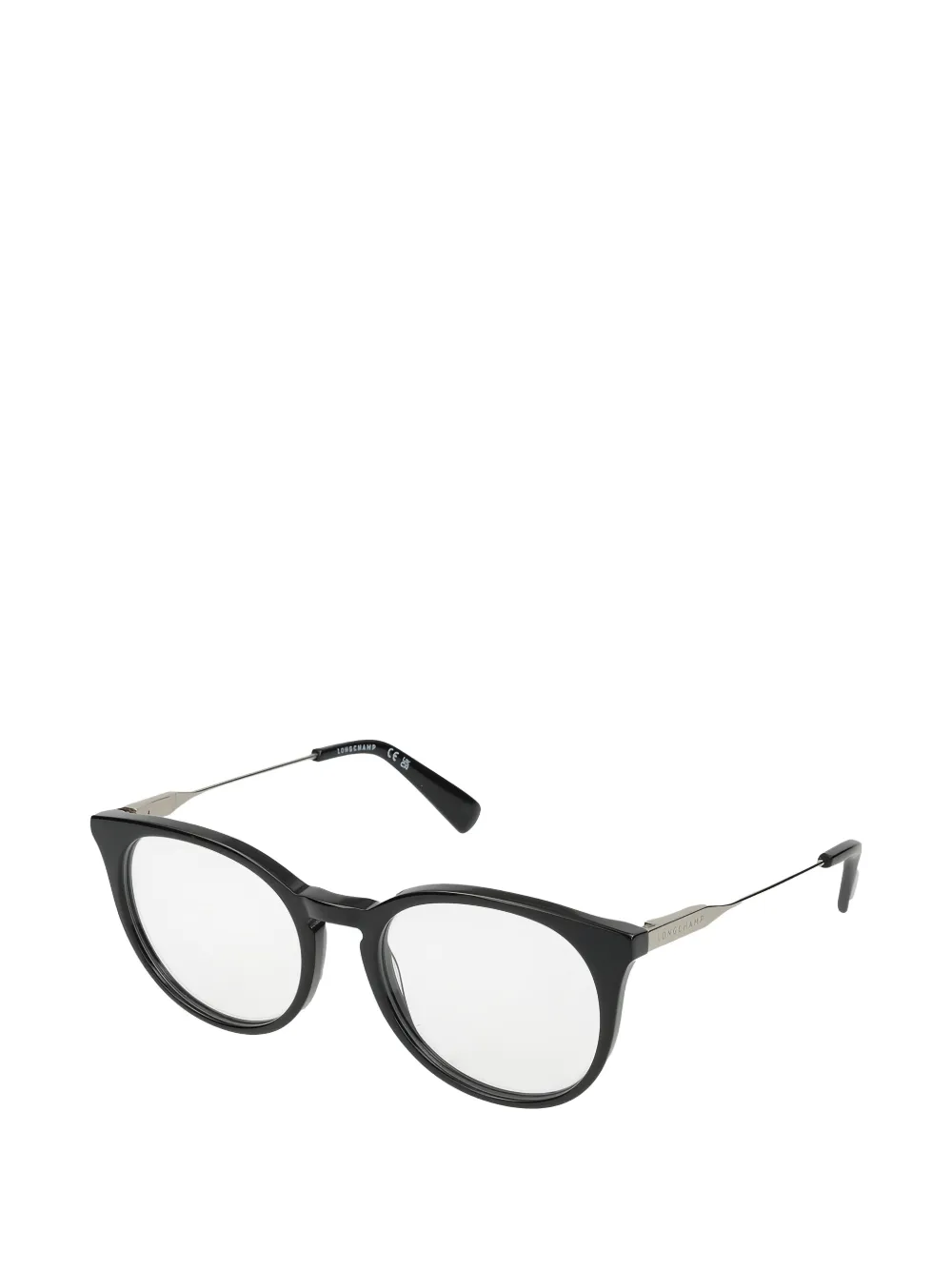  Longchamp Oval-frame Glasses - Black 