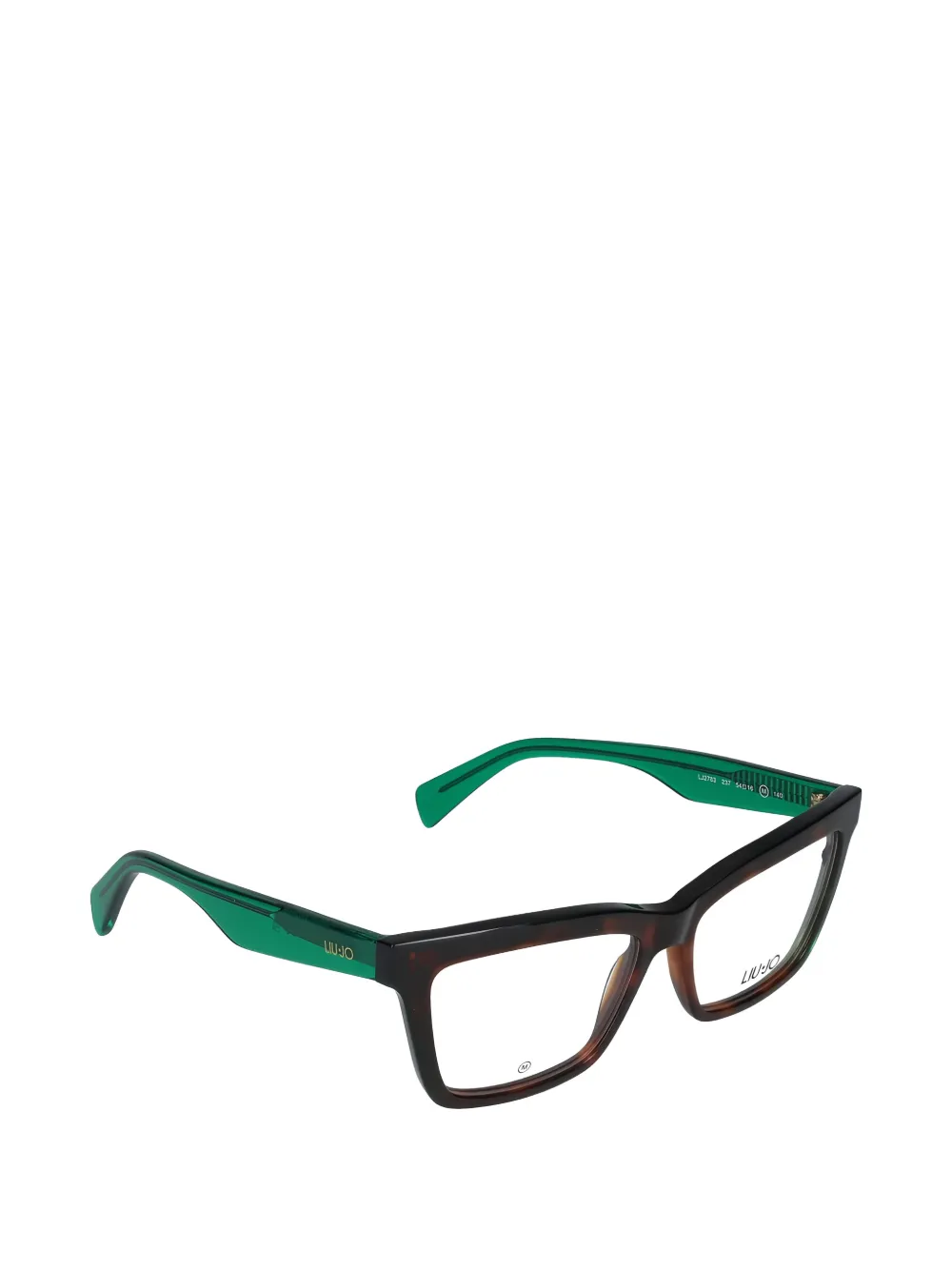  Liu Jo Rectangle Eyeglasses - Brown 