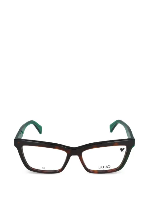 LIU JO lunettes de vue à monture rectangulaire