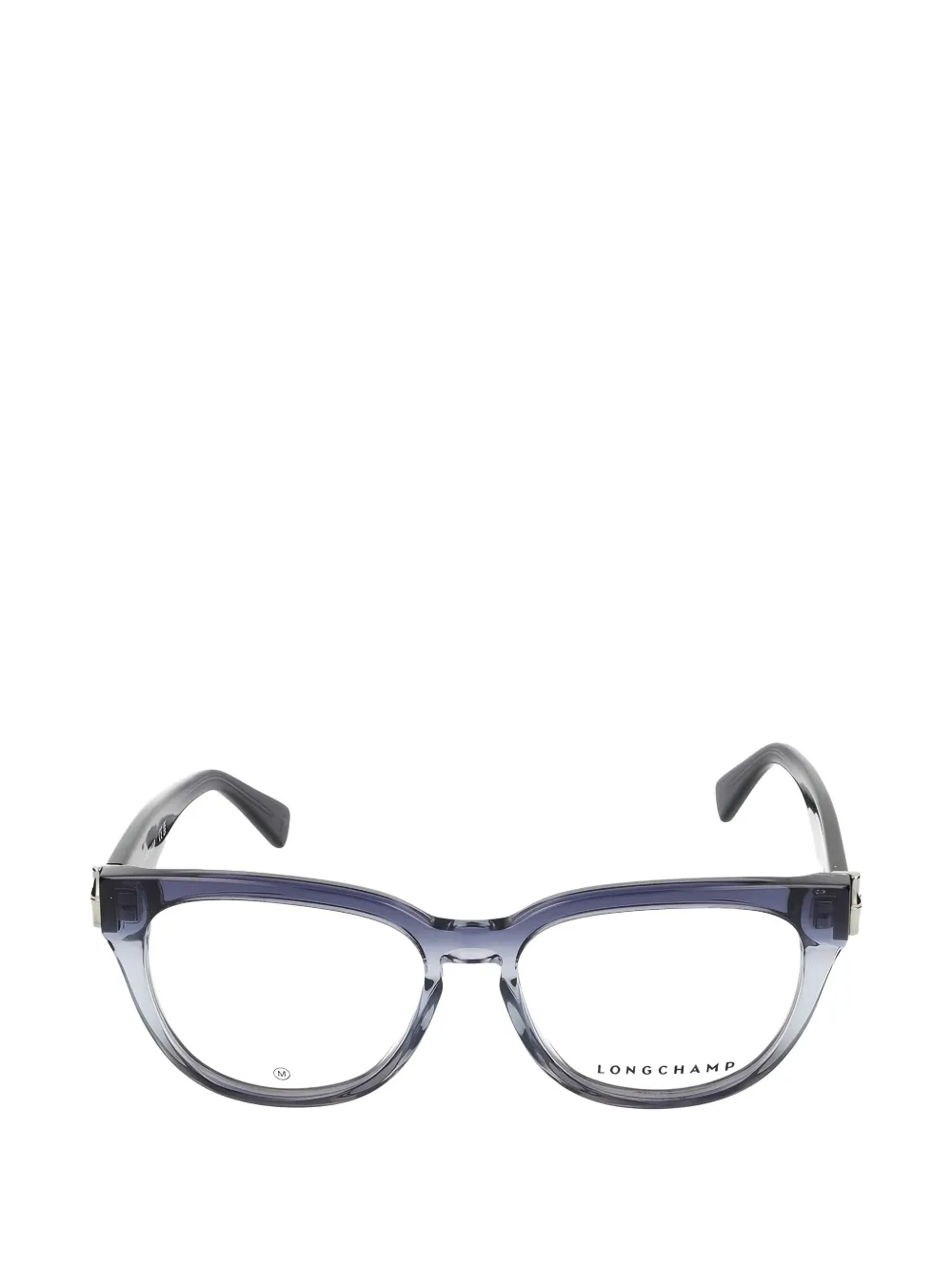 Longchamp oval frame glasses - Blu
