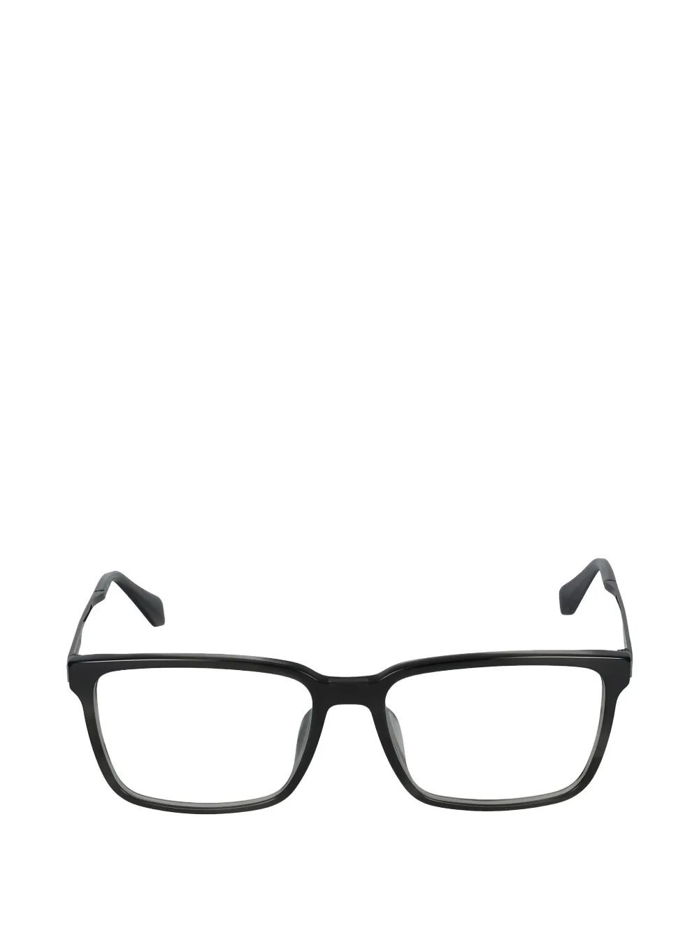 Police Rectangle Frame Eyeglasses In Black
