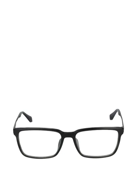 Police rectangle frame eyeglasses