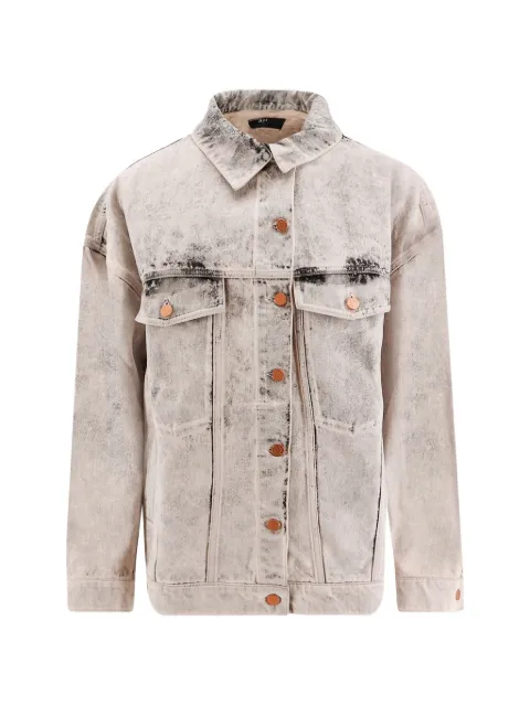 3x1 bleached denim jacket