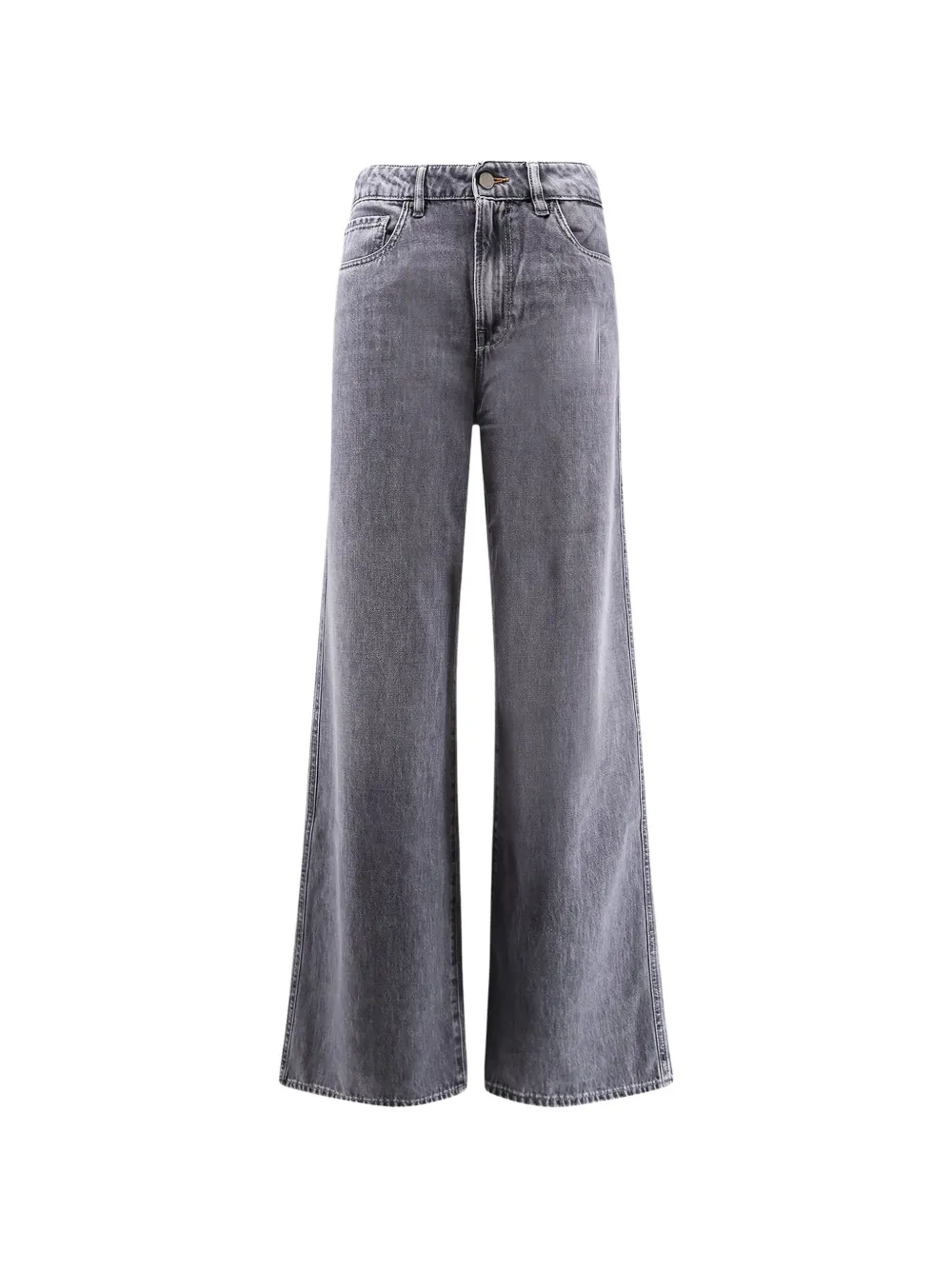 3x1 faded wide-leg jeans - Grigio
