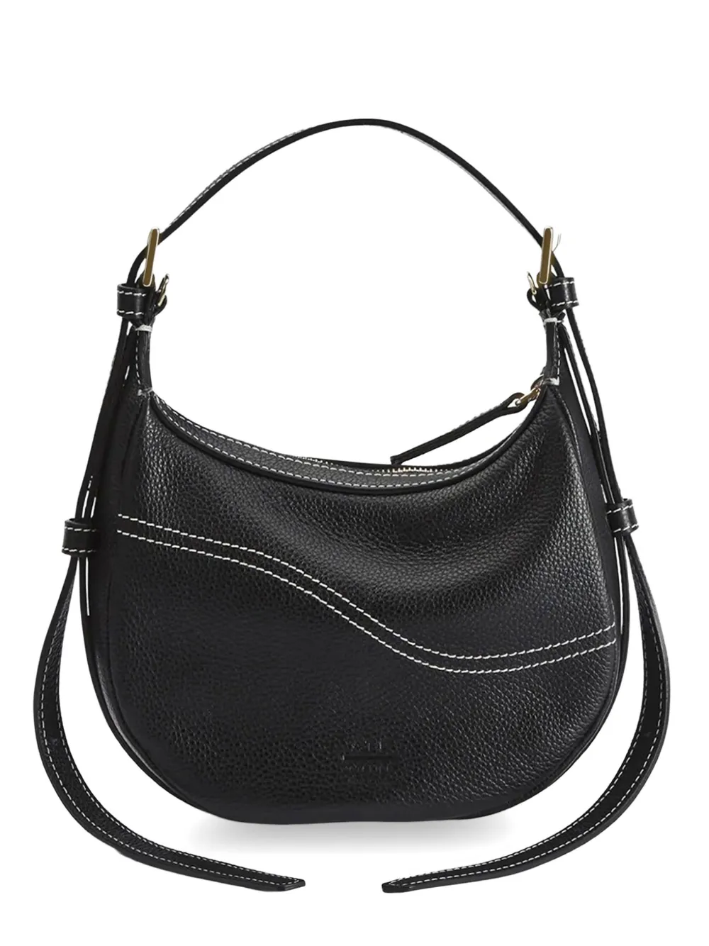 ATP Atelier mini Silea contrast stitch tote bag - Nero