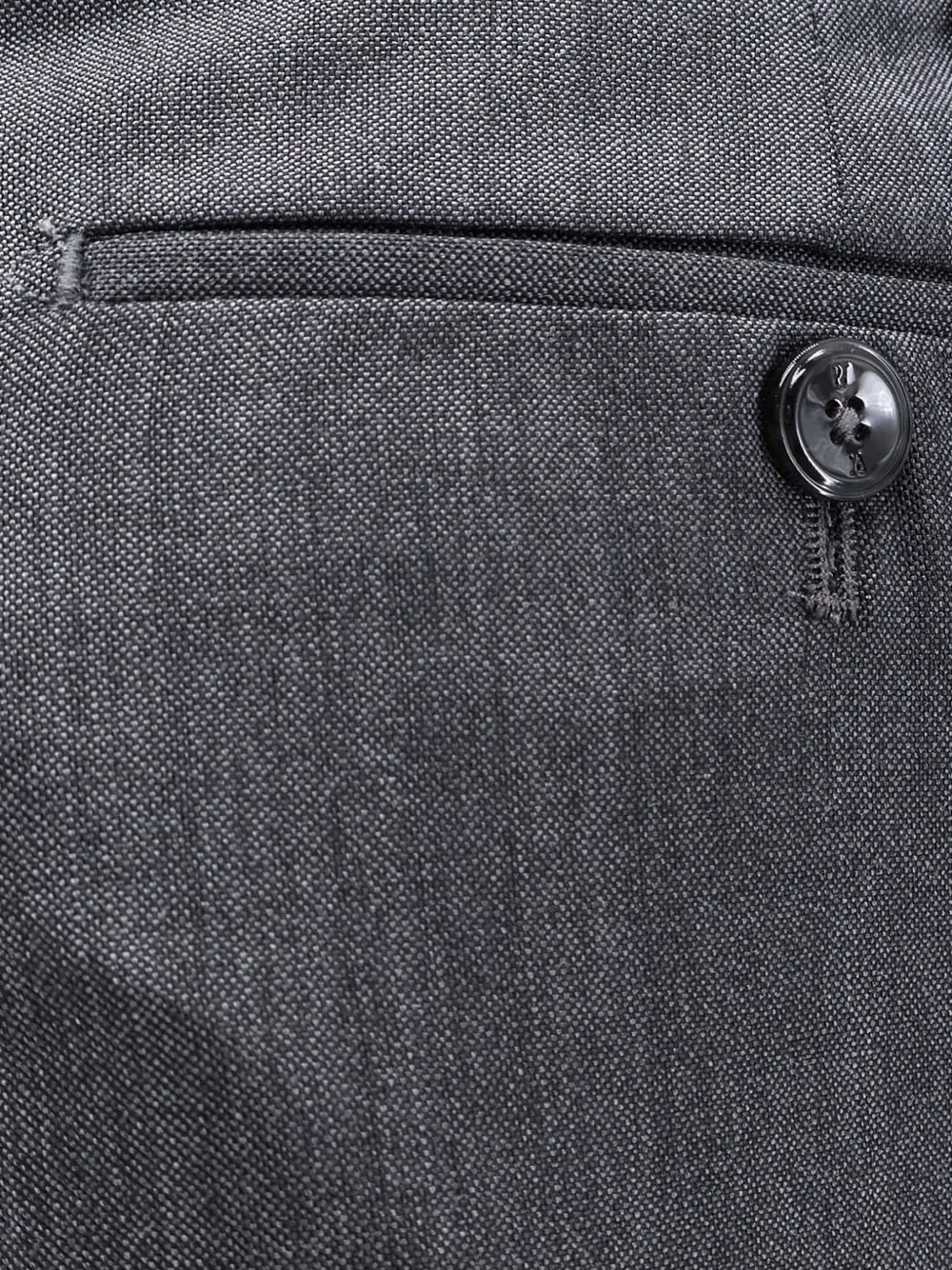  Pt Torino Buttoned Trousers - Grey 